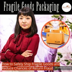 Packman fragile corrugated box packaging