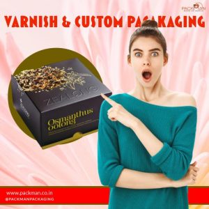 varnish in custom packamn packaging