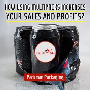 usage of multipacks for sales by Packman packaging