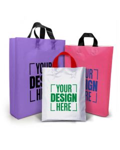 Customized Side Gusset Loop Carry Bags