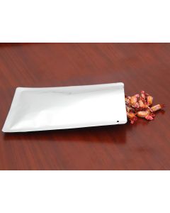 SILVER Stand Up Pouch for Tea Coffee Packaging