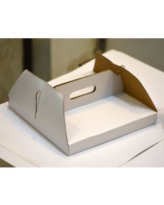 Printed White Pizza Boxes