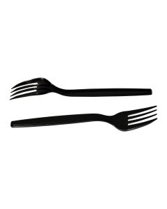 Food Serving Fork (Black)