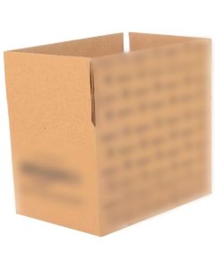 MPA Corrugated Boxes - Size: 7 x 5.25 x 4.25 Inches. Third Party Printed 3 Ply box