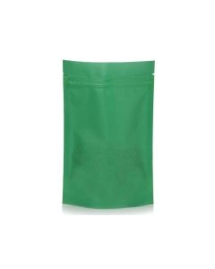 MATTE Finish Oval Window Stand Up Pouch